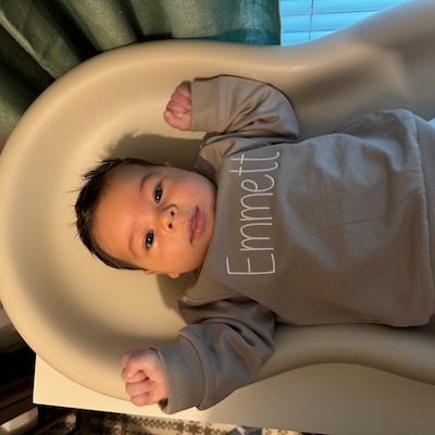 Baby Name Announcement Outfit Going Home Outfit Newborn Outfit Baby