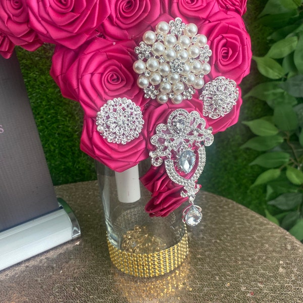 Double Face Satin Ribbon Roses (2 Inches). Choose Your Color. Pink ...