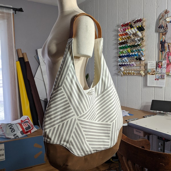 Alaina Hobo Bag PDF Sewing Pattern, Hobo Bag, Easy Sewing Pattern - Etsy