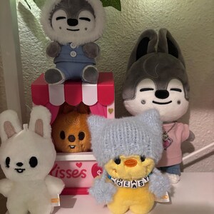 Felix Blue Beanie, Felix ATE Look, Kpop Cat Beanie, Skzoo Clothes