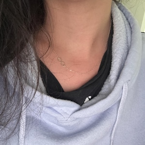Customer photo, Infinity Necklace