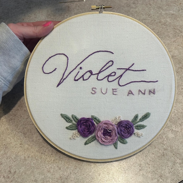 Plant Shelf Hand Embroidery Pattern | Beginner Hoop Art (digital ...