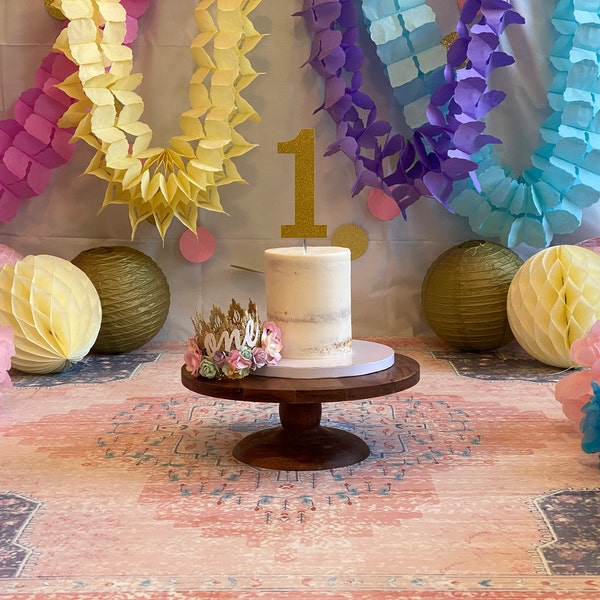 Glitter First Birthday Cake Topper | Number One Topper - Etsy