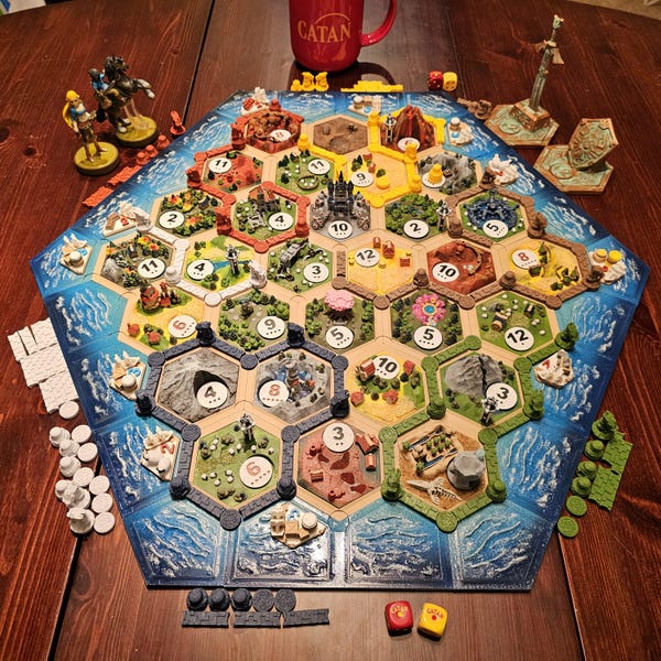 3D Printed Catan Harbor Tokens - Etsy
