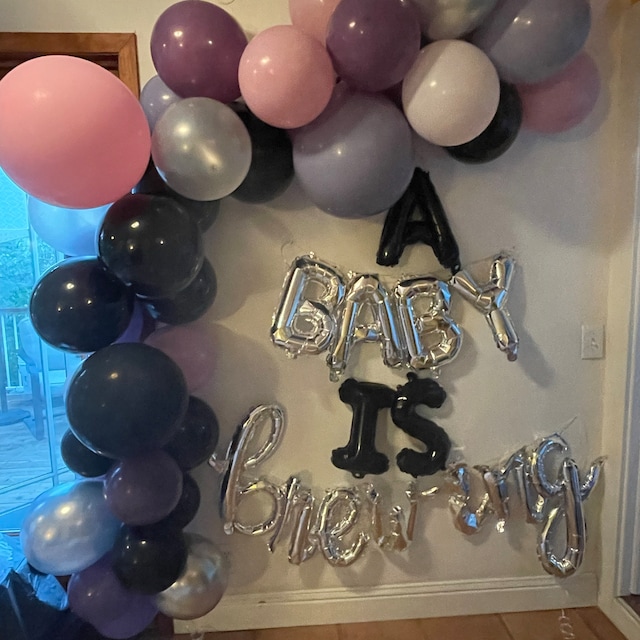 Harry Potter Baby Shower ✔️ We loved how this set up turned out. Wher, Balloon Garland