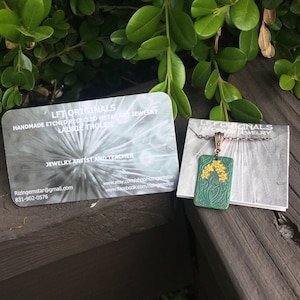 Acquirente Etsy ha aggiunto una foto del proprio acquisto
