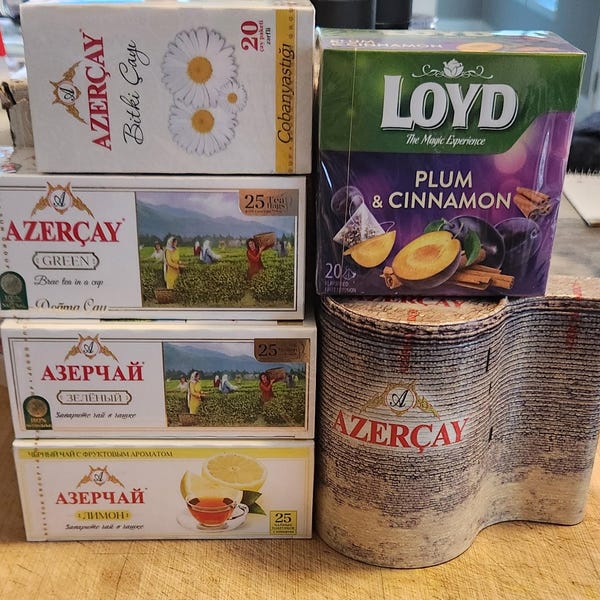 Azercay Herbal Tea CHAMOMILE 20 Tea Bags Made in Azerbaijan Kosher ...