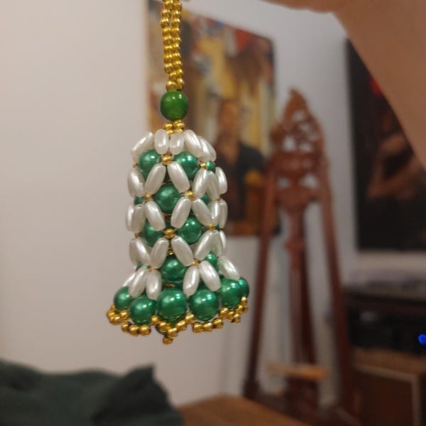 Pattern for Beaded Bell - Download - Etsy