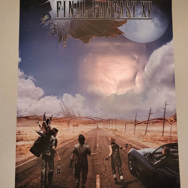 Final Fantasy XV (15) Poster | Official Key Art | Unframed Version
