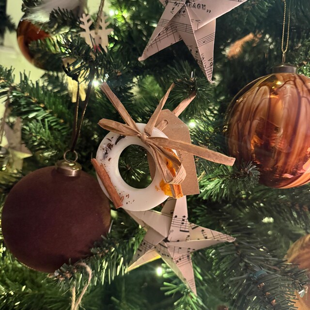 Candela Profumata A Forma Di Albero Di Natale - Lunga Durata, Per Decorare Casa In Inverno, Feste E Atmosfera