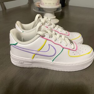 custom air force 1 pink