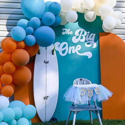 The Big One Birthday Party First Birthday Decal Birthday Party Backdrop ...