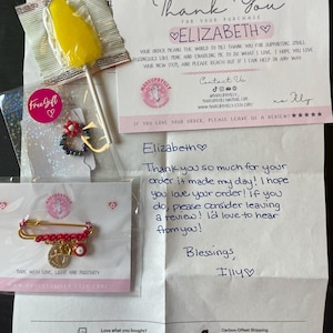 Elizabeth added a photo of their purchase