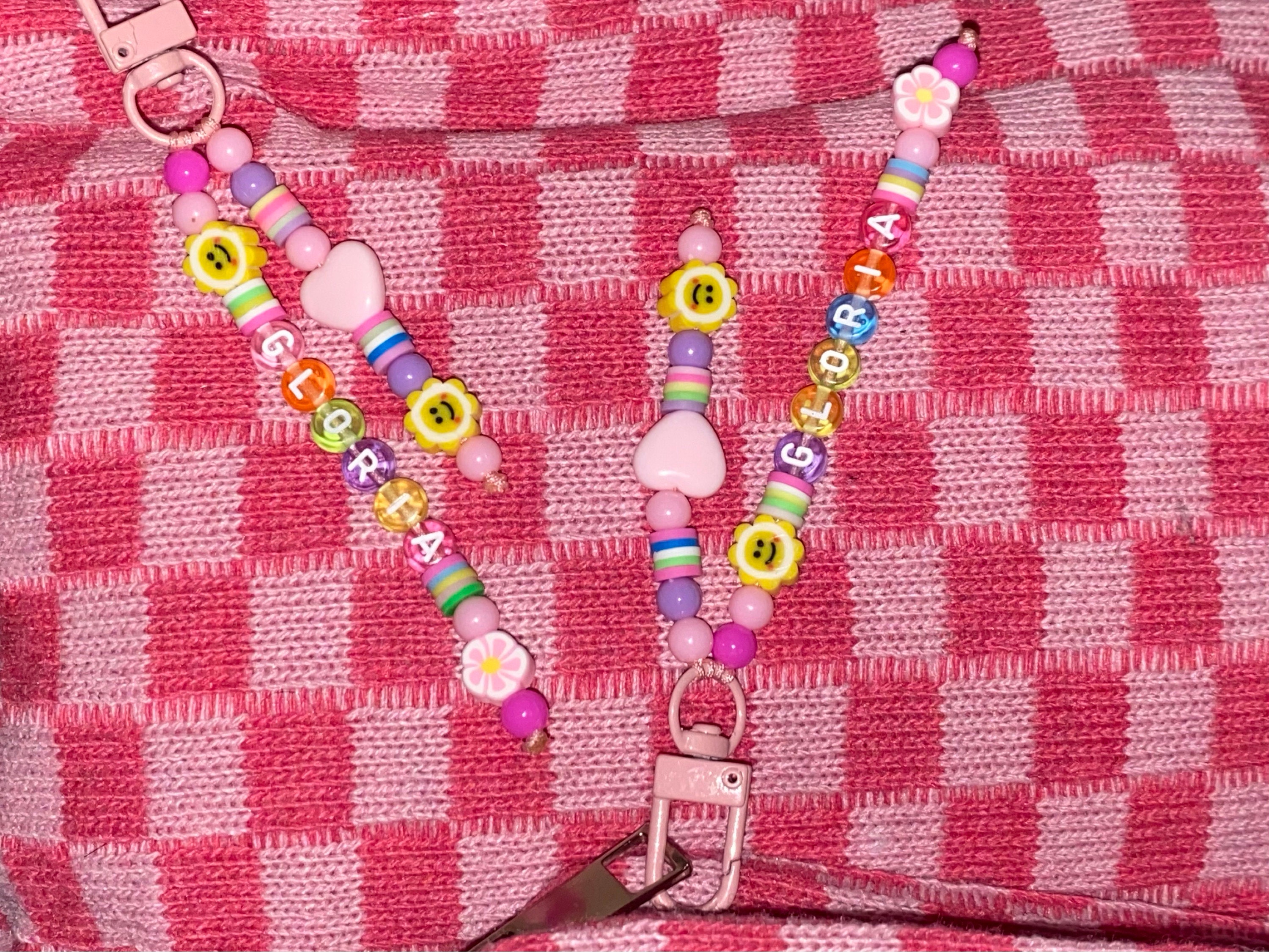 Personalized Keychain/Bag Charm for Diaper Bag, Baby Gift, Kid Gift, Backpack Name Tag, Birthday Gift, School, Mother's Day Gift, Friend