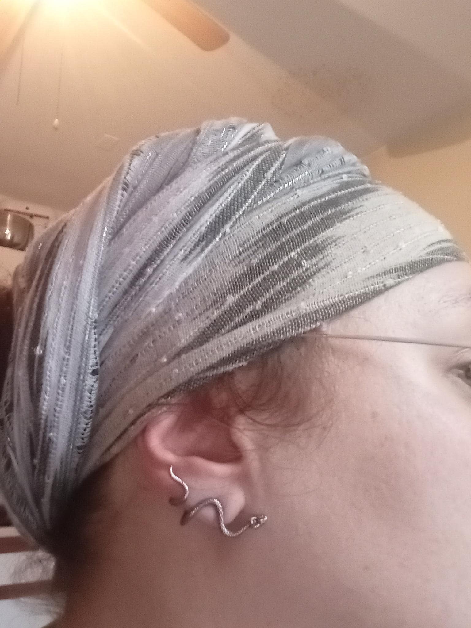 Snake earrings, Snake studs, ear caller, crawling snake earrings, serpent earrings, snake jewelry, gothic earrings, goth earrings
