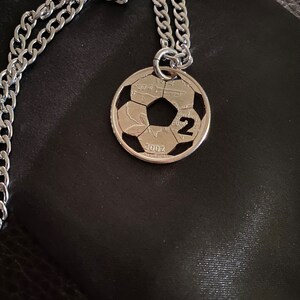 Sterling Silver Sports Team Number Jewelry Personalized Soccer Mom Necklace 