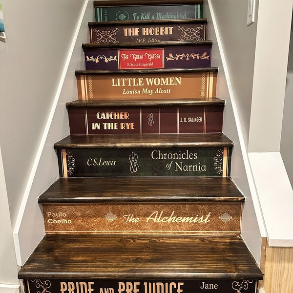 Staircase Riser Quotes 30 Motivational Stair Decals for School, Staircase Quotes Decal, Growth ...