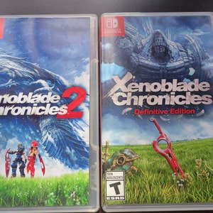 Xenoblade Chronicles 2 Cover Art: Replacement Insert & Case -  Israel