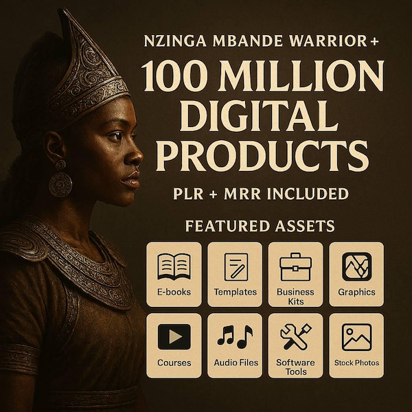 100 Million+ PLR MRR Bundle Ideal for Passive Income | Plr Mrr Digital ...
