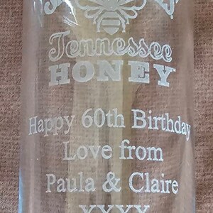 Personalised Gordons Gin Hi Ball Glass, Birthday 18th 21st 30th Christmas Gift E - Foto 4