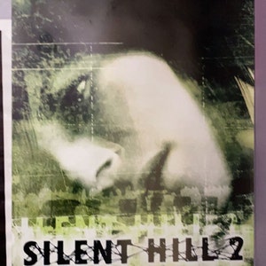 Silent Hill 2 - Ps2 Original Box Art (Green Cover) (Neon) Poster