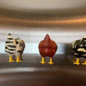  Chicken Butt Magnets for Refrigerator Magnetics Decorative Chicken  Butt Refrigerator Animal Magnet Personalized Kitchen Cabinets Magnets  Chicken Home Party Decor Funny Chicken Butt Gift (H #2, 3pc) : Home &  Kitchen