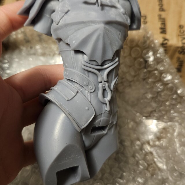 3D Resin Printed Lightning Final Fantasy Fanart Model Kit