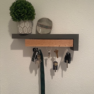 Soporte de llave para pared / organizador de llaves / colgador de llaves / minimalista  moderno / soporte de llave de hormigón / soporte de pared magnético /  inauguración de la casa / pared de estante -  España