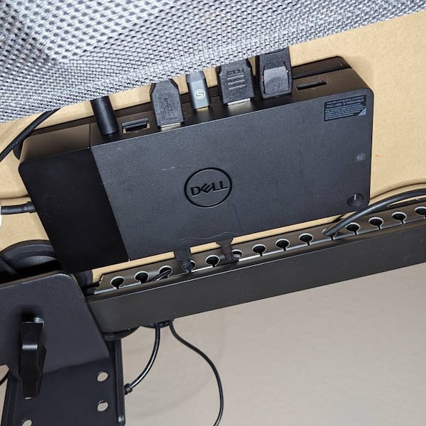 Halterung für Docking Station kompatibel für Dell WD19TBS / WD19TB / WD19 / WD19S / WD22TB4