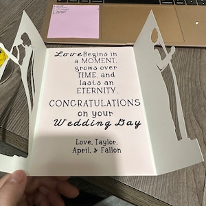 April added a photo of their purchase