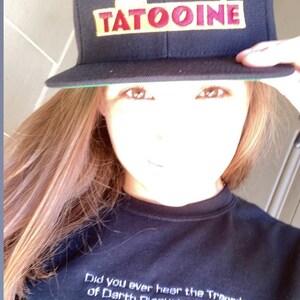 Star Wars Episode III Hat White Font - Etsy