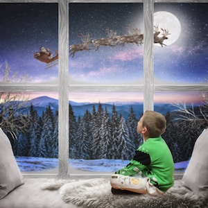 Christmas Backdrop, Digital Background, Nativity Backdrop, Stable ...