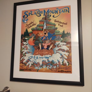 スプラッシュ マウンテン ポスター フロンティアランド ポスター