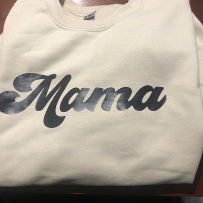 Mama Sweatshirt , Retro Mama Sweatshirt, Groovy Mama Sweatshirt ...