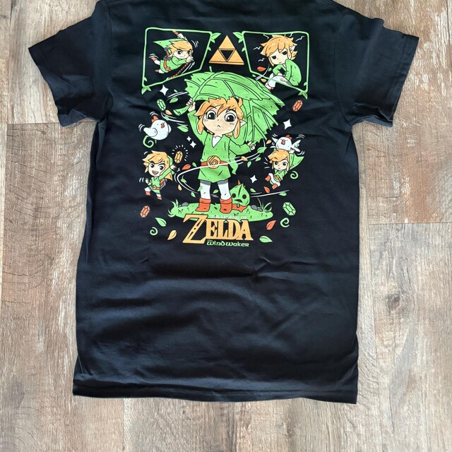 Legend of Zelda Link Shirt - Zelda Shirt- Zelda Gift- the Wind
