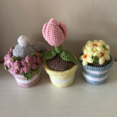 Amigurumi Crochet Pattern the Pots ENGLISH ONLY (Download Now) - Etsy