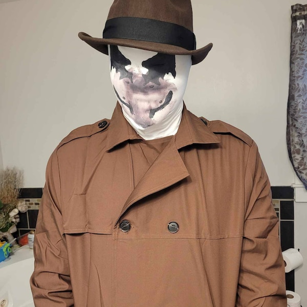 Rorschach Mask With REAL Moving Inkblots - Etsy