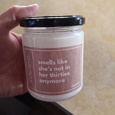 Smells Like Custom Text Candle Funny Gift Soy Candle Anniversary Gift ...