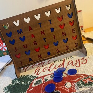 Connect 4 Fathers Day Gift Personalized Gift Anniversary -  Hong Kong