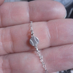 Customer photo, Softball Bracelet
