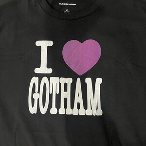 I Love Gotham Number Nine Heavy Cotton Tee - Etsy