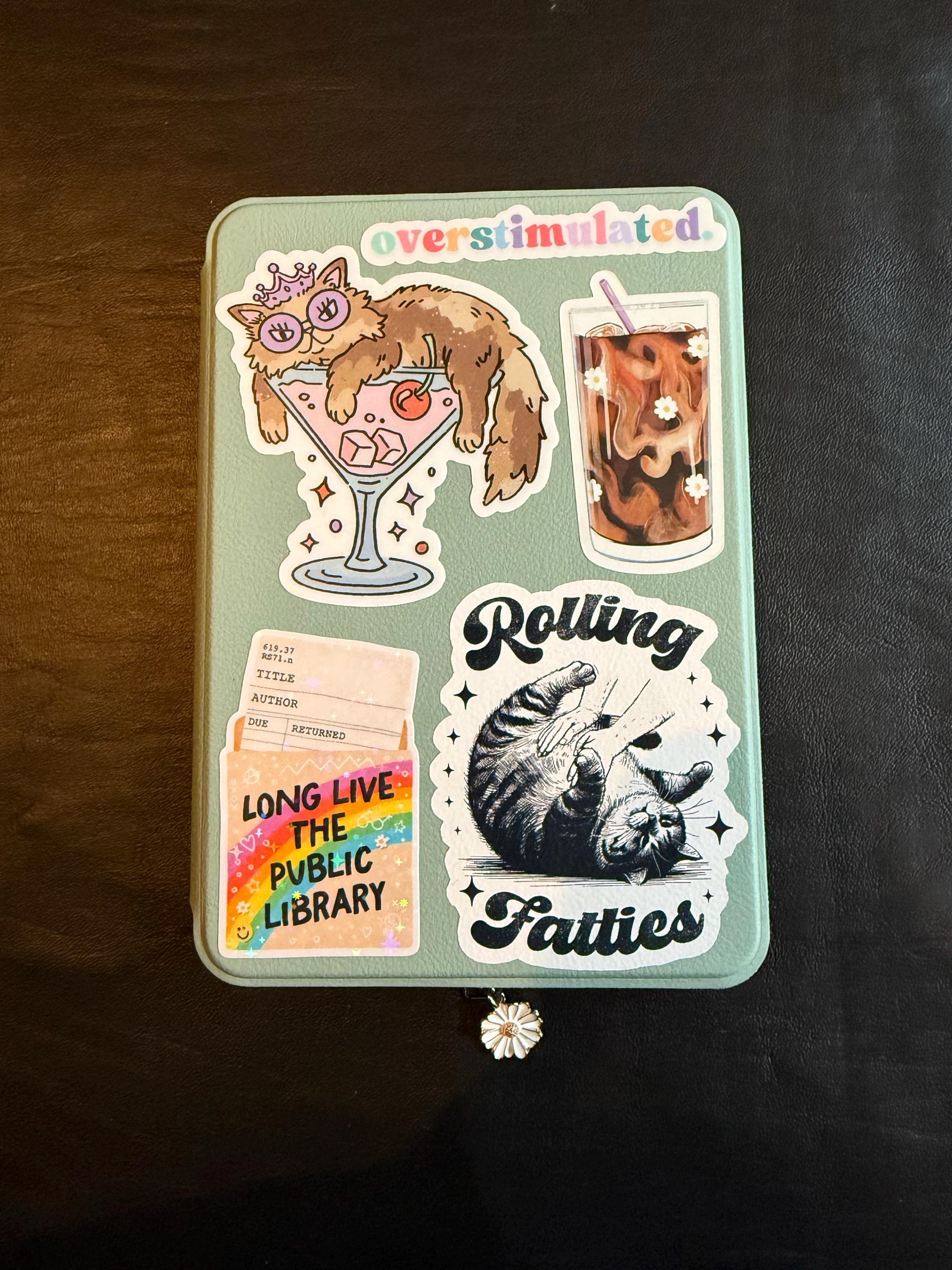 Customer photo of Rolling Fatties Vinyl Sticker