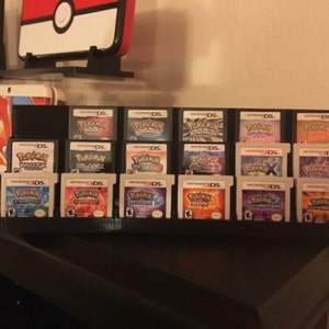 3ds Ds Cartridge Display Tower Store And Display Your Etsy