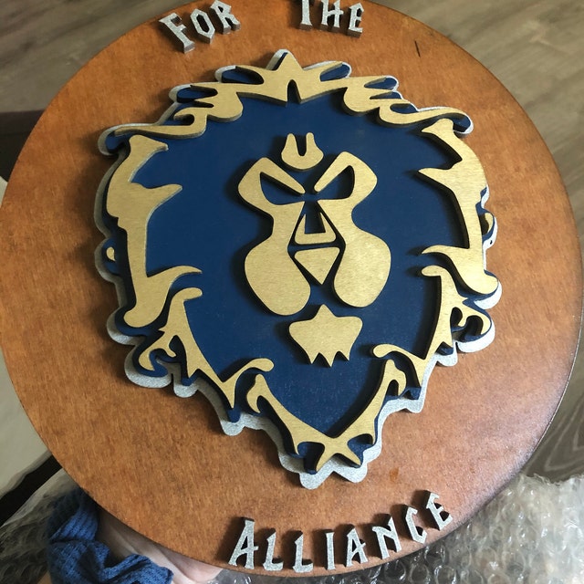 World of Warcraft - Horde Sign - Alliance Sign - World of World of Warcraft - Horde Sign - Alliance Sign - World of