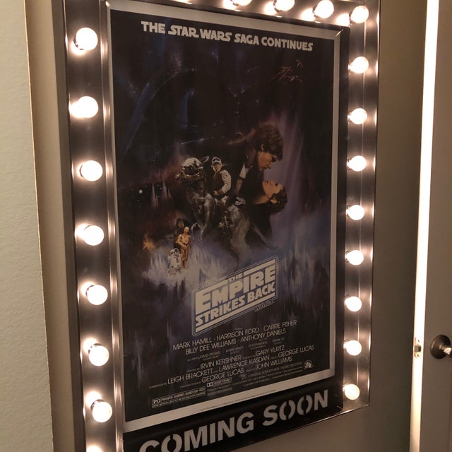 Movie Poster Marquee Theater Marquee Sign Etsy