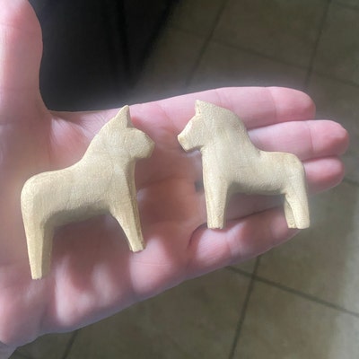 DIY Dala Horse Carving Tutorial Wooden Swedish Dalahorse How-to Carve ...