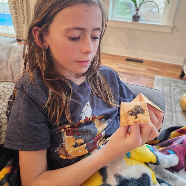 Sorting Hat Fortune Teller Cootie Catcher. PRINTABLE Origami Party Game ...