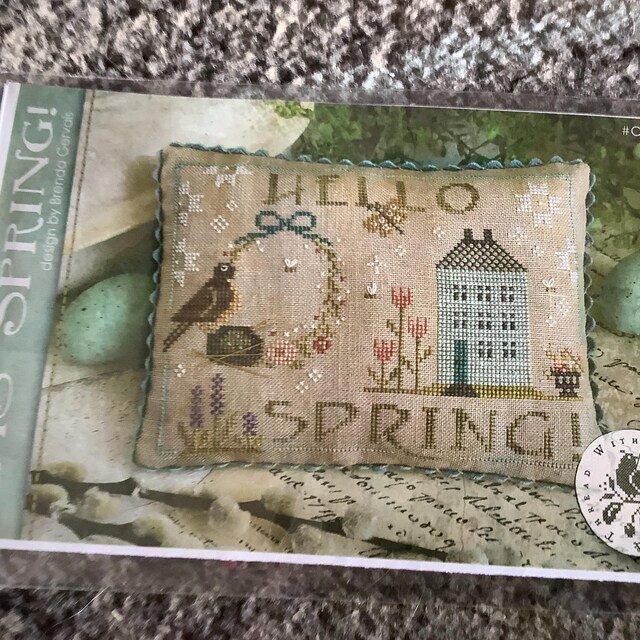 TIS SPRING * With Thy Needle and Thread * Brenda Gervais * Cross