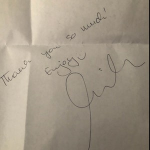 Serena added a photo of their purchase