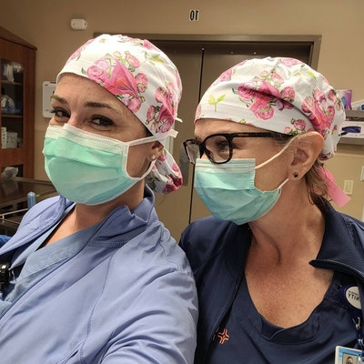 Aussie Natives Surgical Scrub Cap | Dr. Woof Apparel